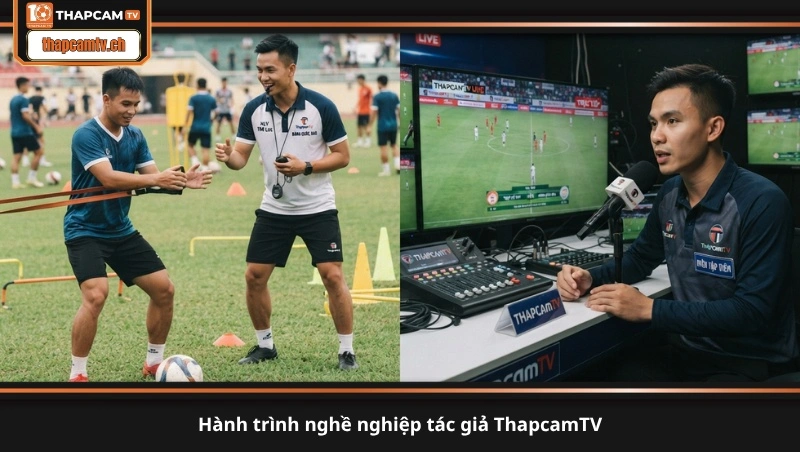 hành trình nghề nghiệp tác giả ThapcamTV