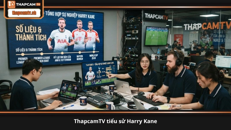 ThapcamTV tiểu sử Harry Kane